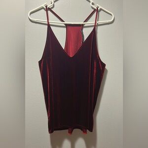 Originally Abercrombie and Fitch velvet tanks